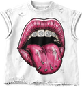 DISTRESSED MOTION TEE